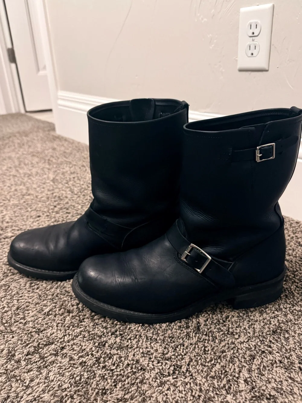 Men’s Frye Engineer Boots Black Size 13